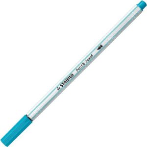 Stabilo Brushstift Pen 568 31 licht blauw