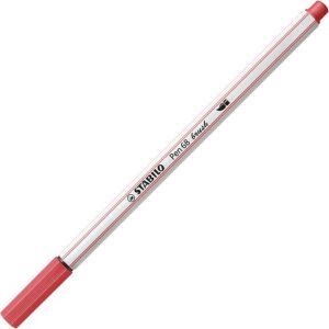 Stabilo Brushstift Pen 568 47 roestig rood