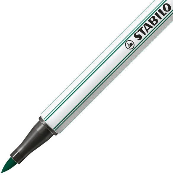 Stabilo Brushstift Pen 568 53 turquoise groen