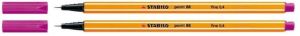 Stabilo Fineliner point 88 56 roze rood