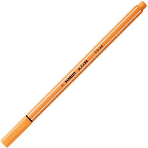 Stabilo Fineliner point 88 85 fijn papaya