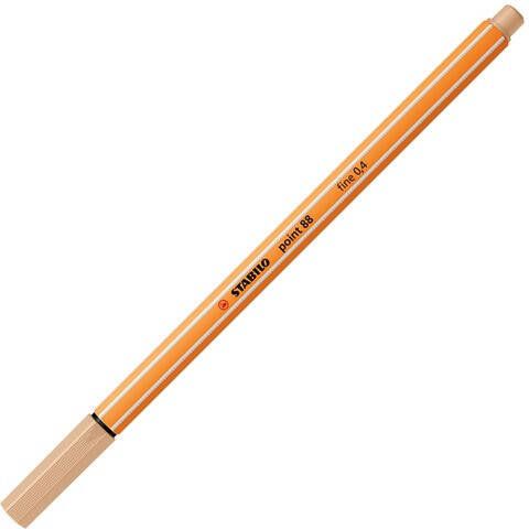 Stabilo Fineliner point 88 86 fijn nude