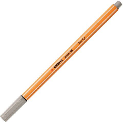 Stabilo Fineliner point 88 93 fijn warm grijs