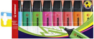 Stabilo BOSS ORIGINAL markeerstift etui van 8 stuks assorti