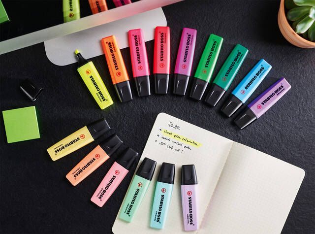 Stabilo BOSS ORIGINAL Pastel markeerstift breezy blue (lichtblauw)