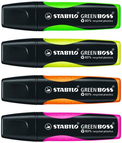 Stabilo Markeerstift Green Boss 6070 33 groen