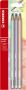 Stabilo Swano pastel potlood HB met gom blister van 6 stuks in geassorteerde kleuren - Thumbnail 2