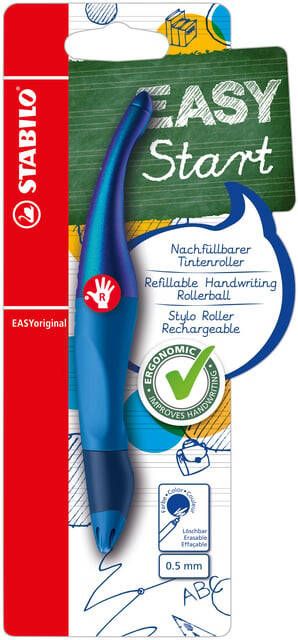 Stabilo Rollerpen Easyoriginal rechtshandig holograph edition medium blauw blister Ã  1 stuk