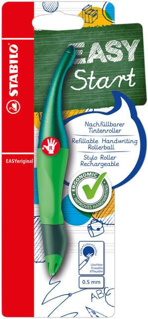 Stabilo Rollerpen Easyoriginal rechtshandig holograph edition medium groen blister Ã  1 stuk