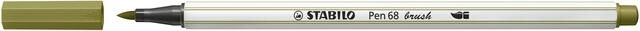 Stabilo Brushstift Pen 568 37 modder groen - Foto 2