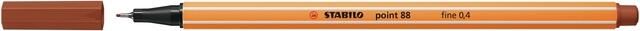 Stabilo Fineliner point 88 38 fijn krijtrood - Foto 2