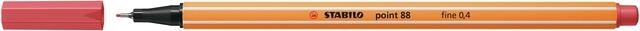 Stabilo Fineliner point 88 47 fijn roestig rood - Foto 5