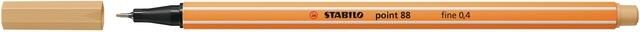 Stabilo Fineliner point 88 88 fijn licht oker - Foto 2