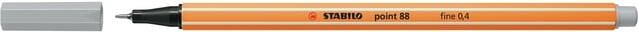 Stabilo Fineliner point 88 94 fijn lichtgrijs - Foto 2