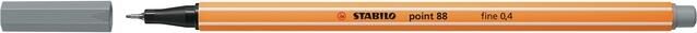 Stabilo Fineliner point 88 95 fijn middelkoud grijs - Foto 2