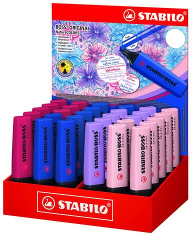 Stabilo Markeerstift Boss Wildflower display groot assorti