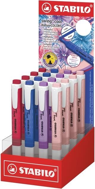 Stabilo Markeerstift Swing cool Wldflower assorti