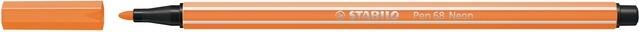 Stabilo Viltstift Pen 68 054 medium neon oranje - Foto 2
