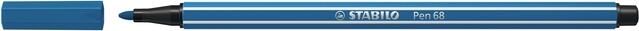 Stabilo Viltstift Pen 68 41 medium ultramarijn blauw - Foto 2
