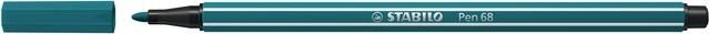 Stabilo Viltstift Pen 68 51 medium turquoiseblauw - Foto 2