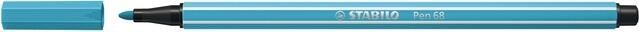 Stabilo Viltstift Pen 68 57 medium azuurblauw - Foto 2