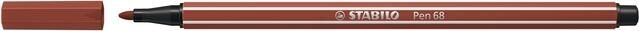 Stabilo Viltstift Pen 68 75 medium sienna