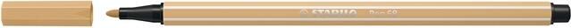 Stabilo Viltstift Pen 68 88 medium licht oker