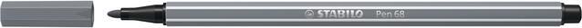 Stabilo Viltstift Pen 68 96 medium donkergrijs - Foto 2