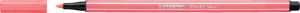 Stabilo Viltstift Pen 68 040 neon rood