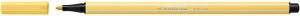 Stabilo Viltstift Pen 68 23 licht geel