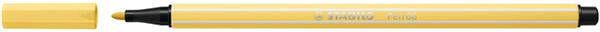 Stabilo Viltstift Pen 68 23 medium lichtgeel