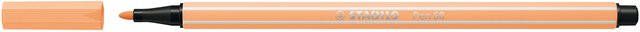 Stabilo Viltstift Pen 68 25 medium pastel oranje