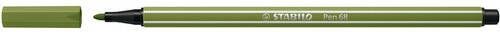 Stabilo Viltstift Pen 68 35 medium mosgroen