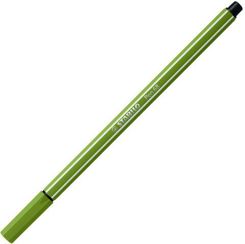 Stabilo Viltstift Pen 68 37 modder groen