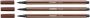 Stabilo Viltstift Pen 68 45 bruin - Thumbnail 2