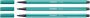 Stabilo Viltstift Pen 68 51 medium turquoiseblauw - Thumbnail 2