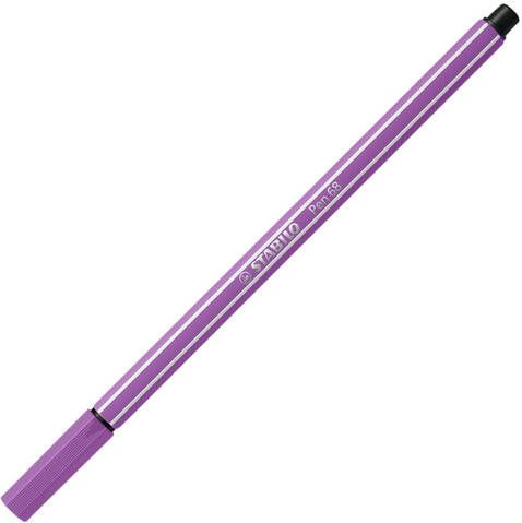 Stabilo Viltstift Pen 68 60 vergrijsd violet