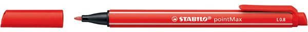 Stabilo Viltstift pointmax 488 48 karmijn rood