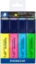 Staedtler Markeerstift Textsurfer Classic etui van 4 stuks: geel roze blauw en groen - Thumbnail 2