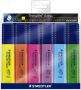 Staedtler Markeerstift Textsurfer Classic etui van 6 stuks: geel oranje roze paars blauw en groen - Thumbnail 1
