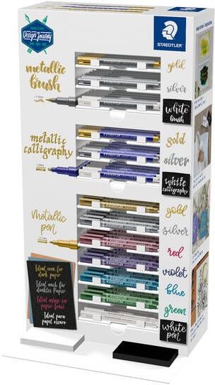 Staedtler Schrijfwaren display metallic assorti