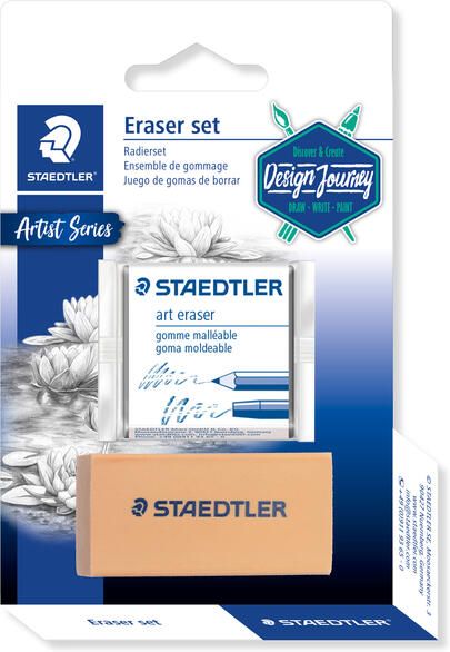 Staedtler gum kneedgum en speciale gum blister van 2 stuks - Foto 2