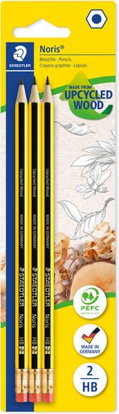 Staedtler Potlood Noris HB blister Ã  3 stuks - Foto 2