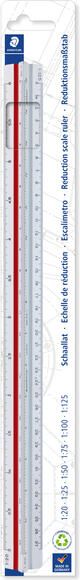 Staedtler Schaalliniaal 561 300mm plastic wit - Foto 2