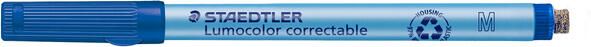 Staedtler Viltstift Lumocolor 305 non permanent correctable M blauw