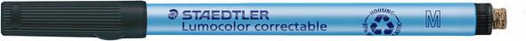 Staedtler Viltstift Lumocolor 305 non permanent correctable M zwart