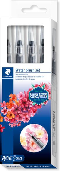 Staedtler Waterbrushstift set Ã  4 breedtes - Foto 2