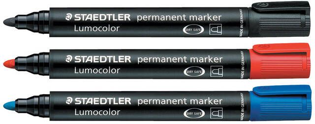 Staedtler Lumocolor 352 permanent marker ronde punt 2 mm zwart