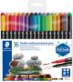 Fimo Staedtler Viltstift Staedtler Design Journey permanent dubbele punt assorti - Thumbnail 2