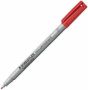 Staedtler Lumocolor 316 OHP-marker non permanent 0 6 mm rood - Thumbnail 2